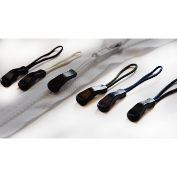 Reißverschlussanhänger, Puller, Zipper Schlaufe Typ 3 2-farbig  breite Griff