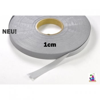 Reflective tape, reflective tape, safety tape width 1cm, gray reflective