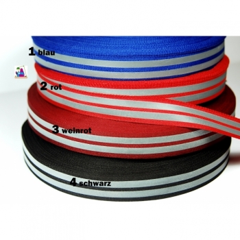 Reflektorband Reflexband Sicherheitsband 20mm