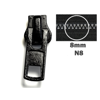 Zipper Slider 8mm N8