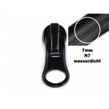 Zipper 7mm N7 waterproof Nylon 