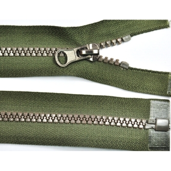 Reißverschluss-40cm-teilbar-Metallzipper-Farbauswahl-Naehzubehoer. Picture 5 Buy Teilbarer Reißverschluss 40 cm mit silber Metallzipper, Farbauswahl im Hintergrund, Nähzubehör für Jacken und Taschen. Picture 5