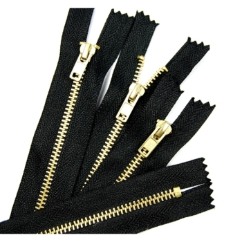 Buy Reißverschluss unteilbar kurz 9cm für Jenashose Jenasröcke Jeansjacken schwarz gold silber blau. Picture 2