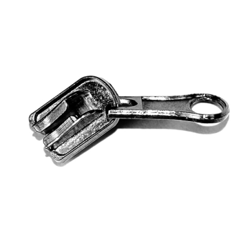 Buy Ersatz Zipper Reißverschluss Kunststoffzahn 8mm N8 oxid nickel. Picture 8