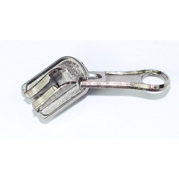 Buy Ersatz Zipper Reißverschluss Kunststoffzahn 8mm N8 oxid nickel. Picture 2