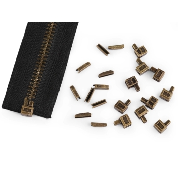 Reißverschluss Reparatur Set Endstück Ersatzteile für Reißverschlüsse