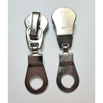 1 St Zipper Schieber Reißverschluss Metall Zahn 8mm N8 reparieren umtauschen 1 St Zipper Schieber Reißverschluss Metall Zahn 8mm N8 reparieren umtauschen