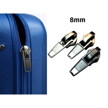 Ersatz Zipper Schieber für Nylon Reißverschluss 8mm Koffer Tasche Rucksack