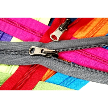 Wendereißverschluss 65 cm 5 mm teilbar für Jacke  Wendejacke Schlafsäcke
