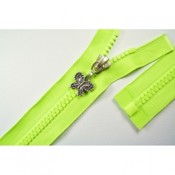 Buy Reissverschluss 45cm teilbar Schmetterling Zipper. Picture 6