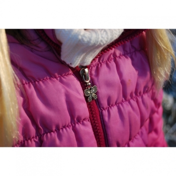 Buy Reissverschluss 45cm teilbar Schmetterling Zipper. Picture 4