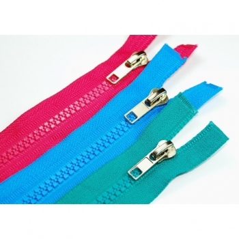 Zipper divisible Type Standard Type 2 Length 45cm Plastic tooth 5mm Num5 30 colors on offer