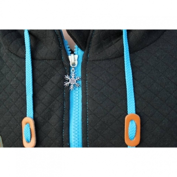 Kaufen Reißverschluss mit Motivzipper "Snowflack", teilbar, Länge 50cm, Kunststoffzahn 5mm, 25 Farben im Angebot. Bild 5