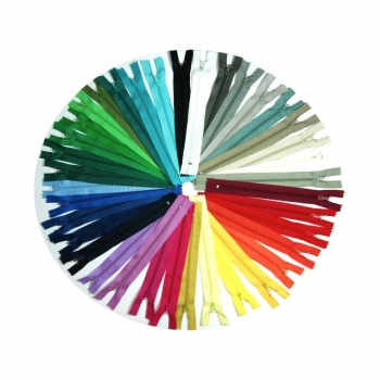 Buy  Reißverschluss unteilbar Länge 20cm feine Spirallaufschiene 3mm Num.3, 37 Farben zum Auswahl. Picture 2