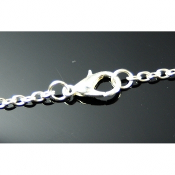 Kaufen Halskette Kette Anhänger Edelstein Rhodonith Länge 42cm. Bild 4