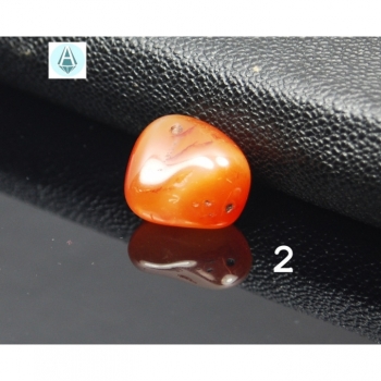 Kaufen 3St. Naturedelstein Karneol, orange, braun. Bild 7