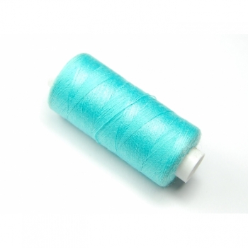 Kaufen Nähgarn Polyester 400 Yard 40/2 11 Farben von dunkelblau bis hellblau.. Bild 5