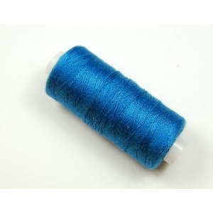 Kaufen Nähgarn Polyester 400 Yard 40/2 11 Farben von dunkelblau bis hellblau.. Bild 6