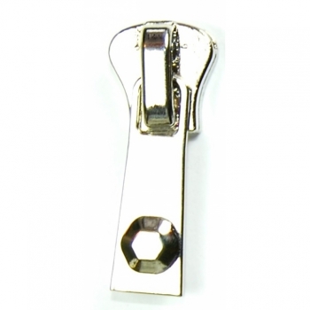 Kaufen 1 St. Zipper Schieber Reißverschluss mit Kunststoffzahn 8mm, Num.8 Reparatur Umtausch. Bild 4
