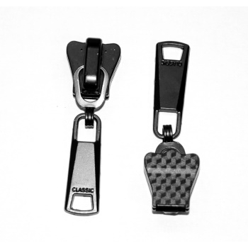 Kaufen 1 St. Zipper Schieber Reißverschluss mit Kunststoffzahn 8mm, Num.8 Typ 2 Reparatur Umtausch. Bild 2