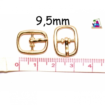 1st. Closure / stopper width 9.5mm gold or silver look