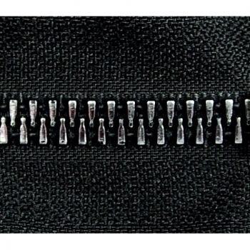 Buy 2 Wege Reißverschluss teilbar mit exclusive Kunststoffzahnung 5mm 110cm schwarz rosegold oder oxid schwarz. Picture 2