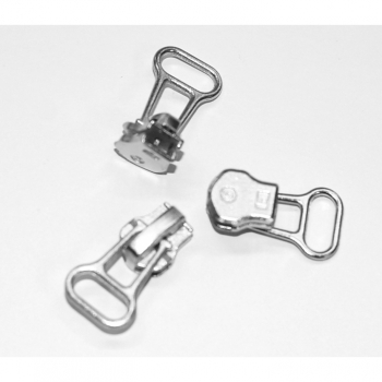 Kaufen Ersatz Zipper für Reißverschlüsse mit Metall Zahn 5mm, Num.5 antik oxid. Bild 2