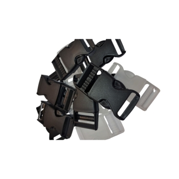 Buy Steckschnalle 20mm schwarz weiß Plastik für Rucksack Tasche Steckschließe Kurzwaren Nähzubehör. Picture 6