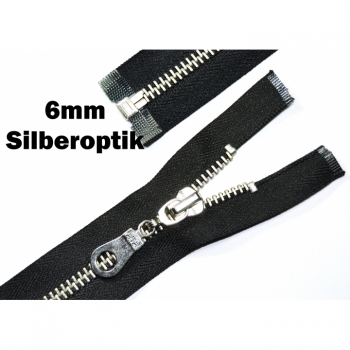 Buy Reißverschluss Metalzahn 5mm, Num.5 Länge 60cm teilbar nicht verstärkt schwarz braun. Picture 2