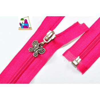 Kaufen Nylon Rei&szlig;verschluss teilbar 50cm 5mm N5 Schmetterling Anh&auml;nger . Bild 2