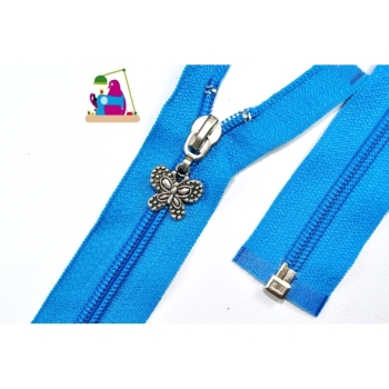 Kaufen Nylon Rei&szlig;verschluss teilbar 70cm 5mm N5 Schmetterling Anh&auml;nger . Bild 2