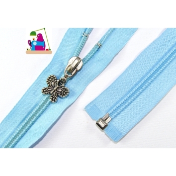 Kaufen Nylon Rei&szlig;verschluss teilbar 80cm 5mm N5 Schmetterling Anh&auml;nger . Bild 4