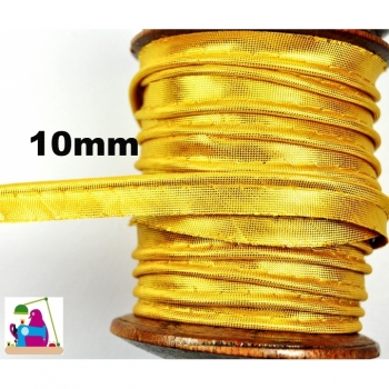 Paspelband 10mm gold