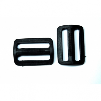 Kaufen 1St. Stopper Schieber Gurt Regulator Breite 40mm Farbe schwarz Kunststoff für Gurtband 4cm Gurtband für die Taschen Kurzwaren Nähzubehör. Bild 2