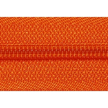 Kaufen Reißverschluss teilbar 90cm 5mm Spirale neon orange. Bild 2