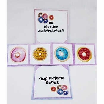 Kaufen Digi Stamps Clipart Sweet Donuts PNG JPG Scrapbooking Happy Birthday Einladungen für Druck. Bild 5