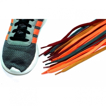 Short shoelaces for sports shoes length 60cm width 5mm