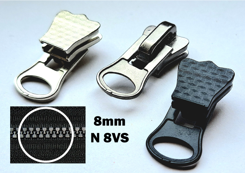 Reißverschluss Zipper Schieber Größe 8mm 8VS