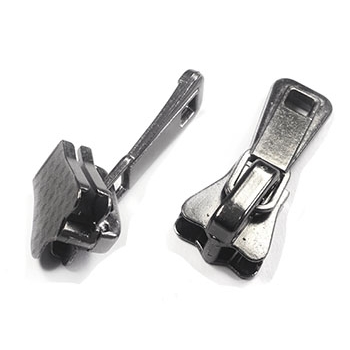 Kaufen 1 St. Zipper Schieber Reißverschluss mit Kunststoffzahn 8mm, Num.8 Reparatur Umtausch. Bild 10