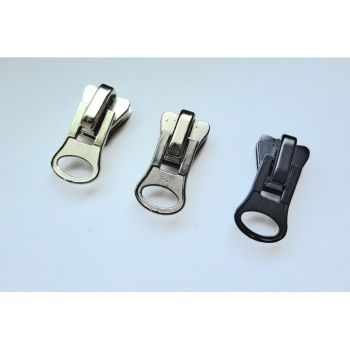 Buy 1 St. Zipper Schieber Reißverschluss mit Kunststoffzahn 8mm, Num.8 Reparatur Umtausch. Picture 6