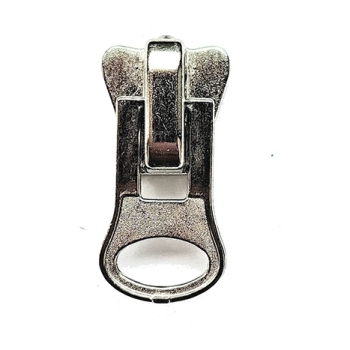 Kaufen 1 St. Zipper Schieber Reißverschluss mit Kunststoffzahn 8mm, Num.8 Reparatur Umtausch. Bild 2