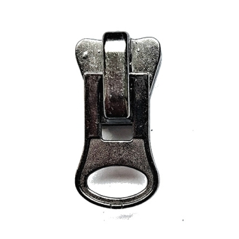 Kaufen 1 St. Zipper Schieber Reißverschluss mit Kunststoffzahn 8mm, Num.8 Reparatur Umtausch. Bild 3