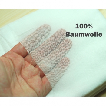 Buy Baumwolle Stoff Mull leichte Musselin Windelstoff. Picture 1