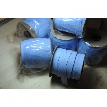 Kaufen Paspelband Baumwolle 20mm Rolle 62m in hellblau Grundpreis 0,70euro/1m . Bild 3