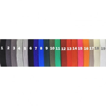 Buy Webband aus reine Baumwolle, Breite 20mm, 20 Farben im Angebot, Stoßband, Schrägband. Picture 3