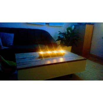 Kaufen Adventskranz aus Holz Holzkerze Kerzenständer. Bild 2