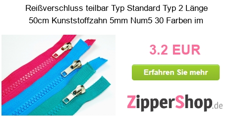3 Reißverschlüsse 20 Cm – Farbe Nach Wahl, Nich Produktbild-Vorschau 1