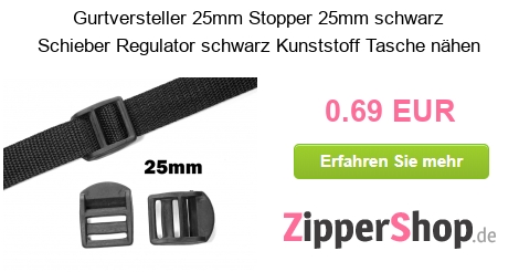 25mm 5 x Schieber Schwarz Regulator